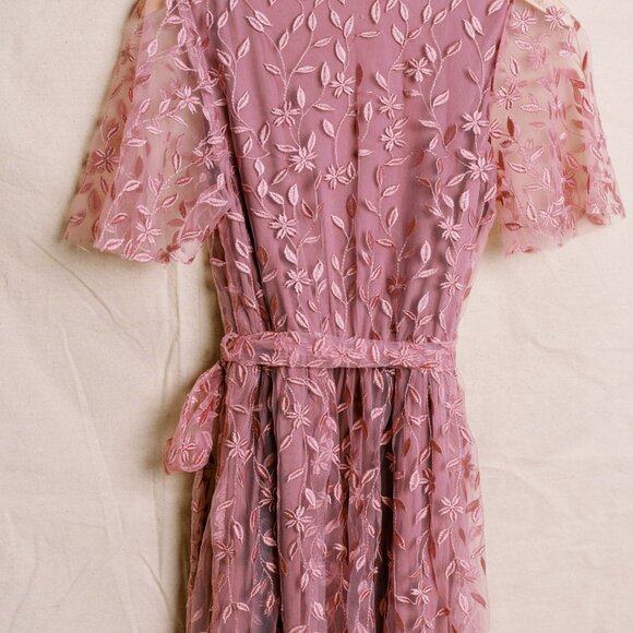 Baltic Born Pink Floral Maxi Dress - Picture 3 of 7